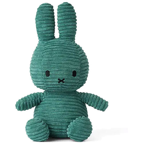 MIFFY Sitting Corduroy Plush | 米菲坐著的燈芯絨毛絨毛玩具 (綠色) - LondonKelly 英國名牌代購