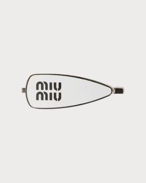 MIU MIU Enameled Metal Hair Clip | 繆繆 髮夾 (多色) - LONDONKELLY 英國名牌代購