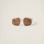 MIU MIU Ombre Sunglasses Milky White | 繆繆 太陽眼鏡 (白色) - LondonKelly 英國名牌代購