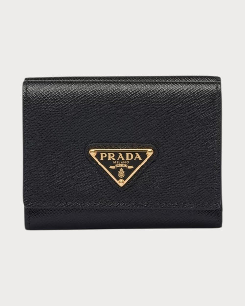 PRADA Small Saffiano Leather Wallet | 普拉達 銀包 (黑色) - LondonKelly 英國名牌代購