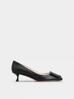 ROGER VIVIER Viv' in The City Pumps in Suede | RV 麂皮高跟鞋 (多色) - LondonKelly 英國名牌代購