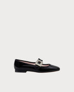 ROGER VIVIERE Tres Vivier Mary Janes in Patent Leather | RV 漆皮材質瑪麗珍鞋 (黑色) - LondonKelly 英國名牌代購