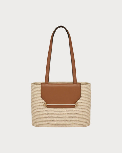 STRATHBERRY The Strathberry Basket Small Bag | 草編袋 (啡色) - LONDONKELLY 英國名牌代購
