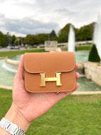 HERMES Constance Slim Gold GHW | 愛馬仕 銀包 (金色)