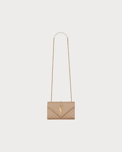 YSL Envelop Small Grain Leather Bag (Many Colours) - LONDONKELLY