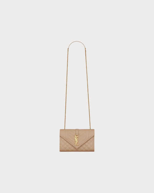 YSL Envelop Small Grain Leather Bag (Many Colours) - LONDONKELLY