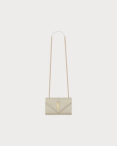 YSL Envelop Small Grain Leather Bag (Many Colours) - LONDONKELLY
