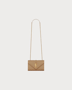 YSL Envelop Small Grain Leather Bag (Many Colours) - LONDONKELLY
