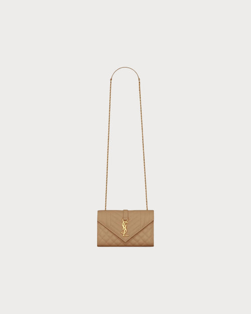 YSL Envelop Small Grain Leather Bag (Many Colours) - LONDONKELLY