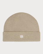 CELINE Triomphe Beanie wool & cashmere(Sand)