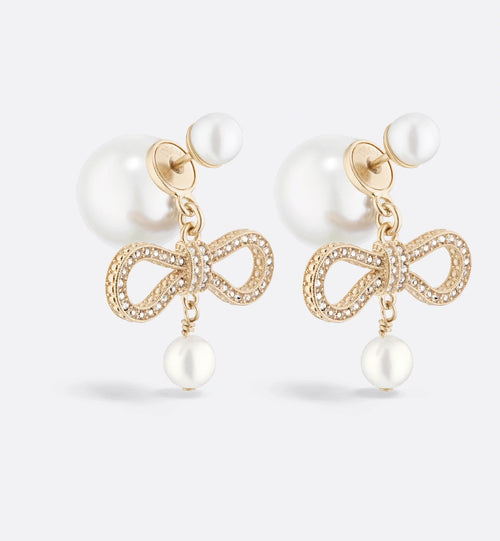 CHRISTIAN DIOR Dior Tribales Earrings | Dior earrings (gold) 