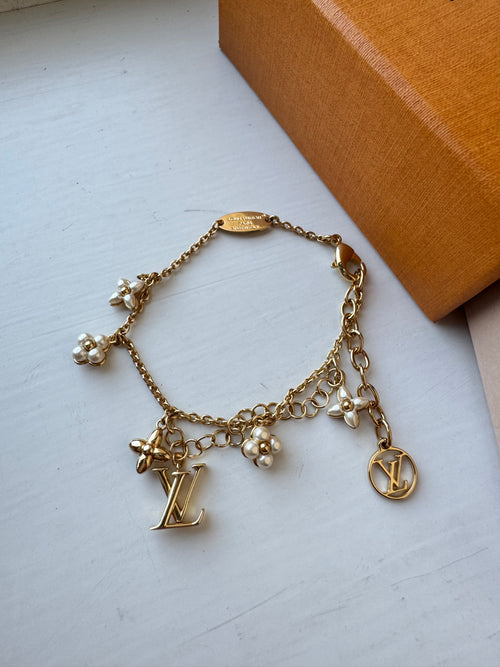 LOUIS VUITTON M0940A LV Floragram Bracelet | Louis Vuitton Bracelet (Gold)
