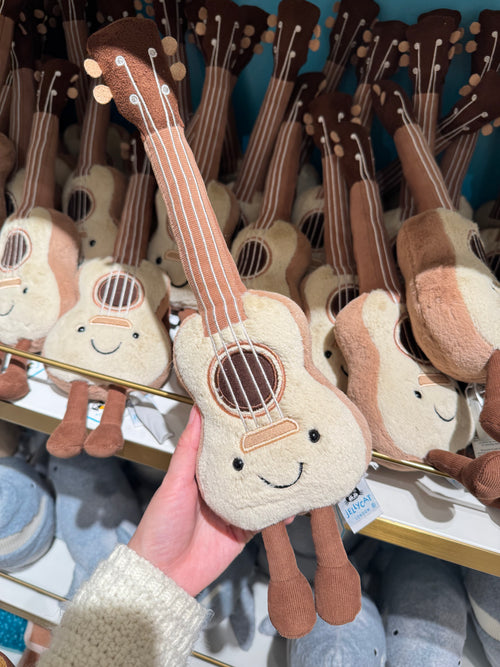 JELLYCAT Amuseables Ukulele | Small Guitar (Brown)