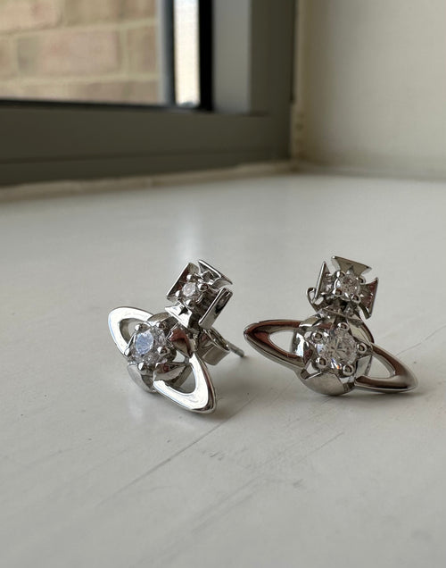 VIVIENNE WESTWOOD Lee Orb Earrings | 西太后 耳環 (銀色)