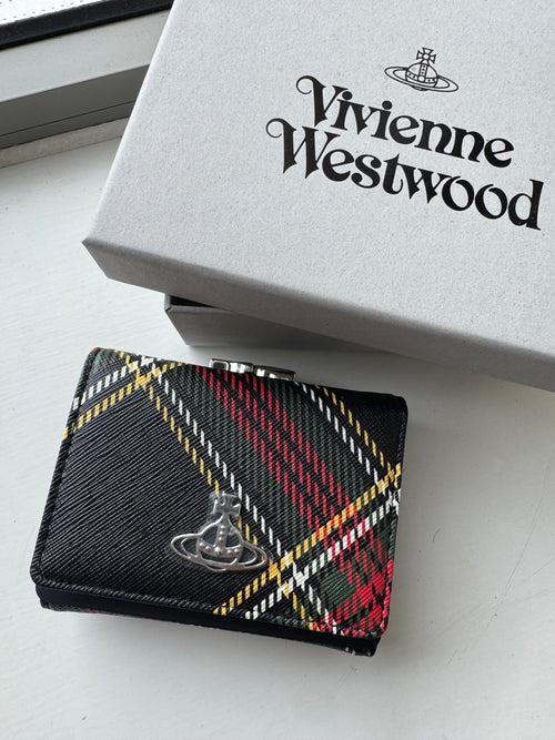 VIVIENNE WESTWOOD Small Frame Wallet | VIVIENNE WESTWOOD Small Frame Wallet (Green)