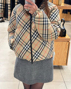 BURBERRY Sand Ip Check Coat | 博柏利 外套 (啡色)