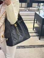 CHANEL 25S AS5311 Hobo Bag | Chanel Handbag (Medium/Black)