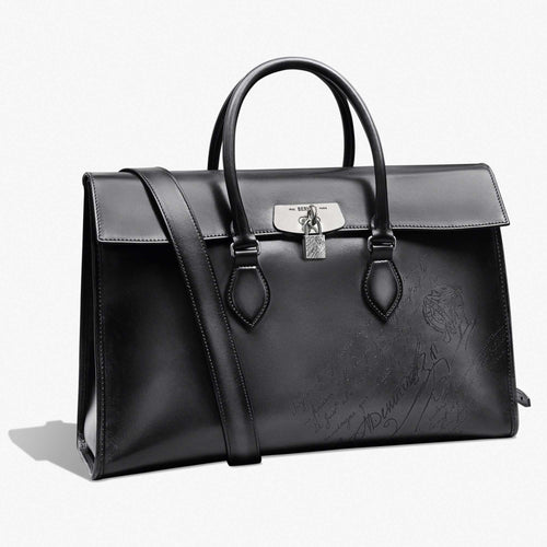 BERLUTI E'Mio Scritto Leather Briefcase | 伯魯提 公事包 (多色)