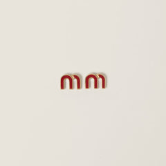 MIU MIU Enameled Metal Earrings | MIU MIU Enameled Metal Earrings (Multicolor)