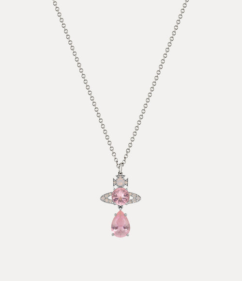VIVIENNE WESTWOOD Ismene Drop Pendant Necklace | 西太后 頸鏈 (粉紅色)