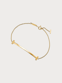 TIFFANY & CO. T Smile Bracelet(Medium/2 Colors)