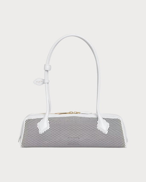 ALAIA Le Teckel Medium Bag In Perforated Leather | 手袋 (白色) - LondonKelly 英國名牌代購