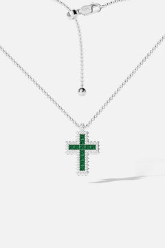APM MONACO AC8082OX Pavé Cross Adjustable Necklace | 鋪鑽十字可調式頸鏈 (多色) - LondonKelly 英國名牌代購