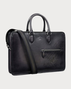 BERLUTI Un Jour Scritto Leather Briefcase | 伯魯提 公事包 (多色) - LONDONKELLY 英國名牌代購