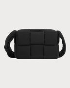 BOTTEGA VENETA Men's Mini Padded Tech Cassette Belt Bag | 葆蝶家 男仕腰包 (黑色) - LONDONKELLY 英國名牌代購
