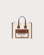 BURBERRY Mini Freya Tote | 博柏利 手提袋 (迷你/白色) - LONDONKELLY 英國名牌代購