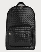 BOTTEGA VENETA Men's Medium Intrecciato Backpack | 葆蝶家 男仕背囊 (Black)