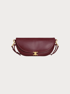 CELINE Halfmoon Soft Triomphe Supple Shiny Lambskin(Little/4 Colors) - LONDONKELLY 英國名牌代購