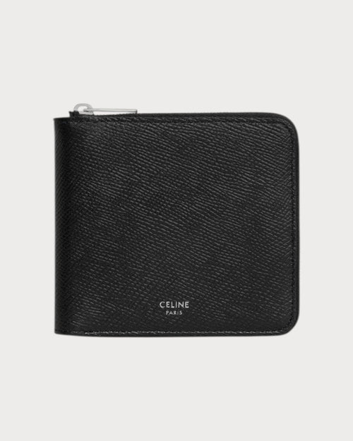 CELINE Men's Zipped Bi - Fold Wallet | 賽琳 男仕銀包 (黑色) - LONDONKELLY 英國名牌代購