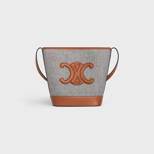 CELINE Small Bucket Cuir Triomphe | 賽琳 水桶袋 (藍色) - LondonKelly 英國名牌代購