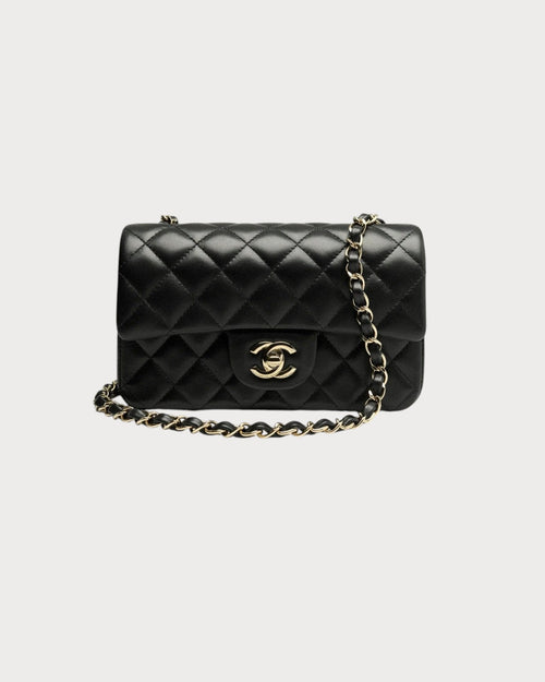 CHANEL Mini Flap Bag Lambskin Black | 香奈兒 迷你手袋 (黑色) - LONDONKELLY 英國名牌代購