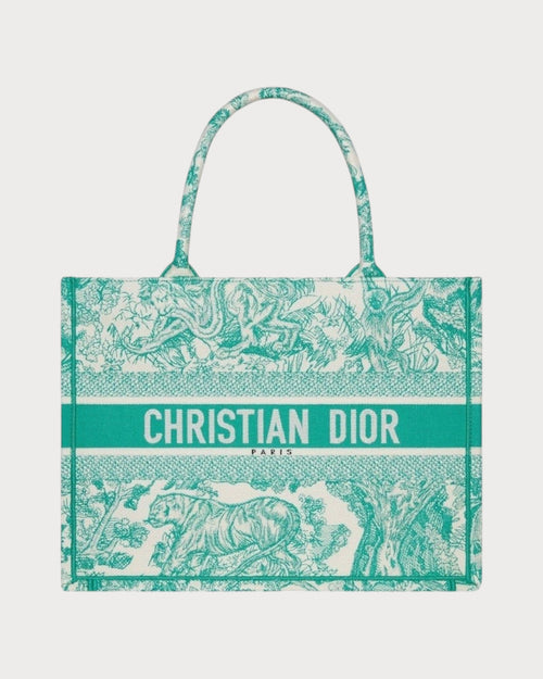 CHRISTIAN DIOR Medium Dior Book Tote Toile de Jouy Mykonos Embroidery | 迪奧 手提袋 (中碼/多色) - LondonKelly 英國名牌代購