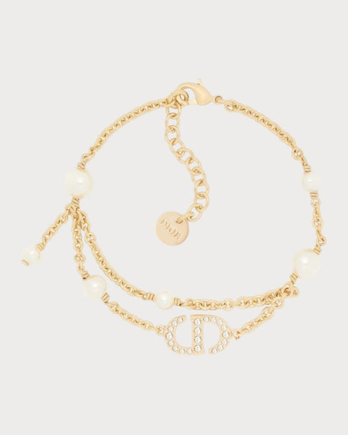 CHRISTIAN DIOR Petit CD Bracelet | 迪奧 手鏈 (金色) - LONDONKELLY 英國名牌代購
