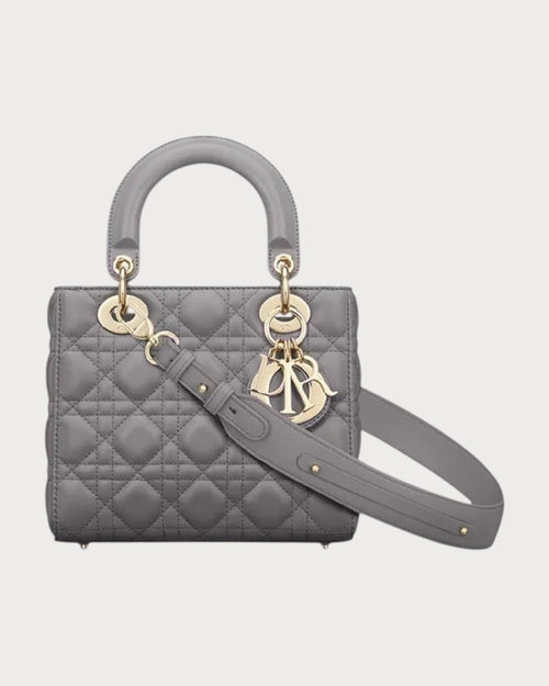 [限量款] CHRISTIAN DIOR Lady Dior My ABCDIOR Bag | 迪奧 Lady Dior手袋 (Steel Grey)