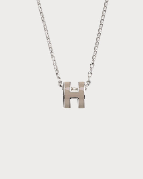 HERMES Silver Mini Pop H Pendant | 愛馬仕 頸鏈 (迷你/多色) - LONDONKELLY 英國名牌代購
