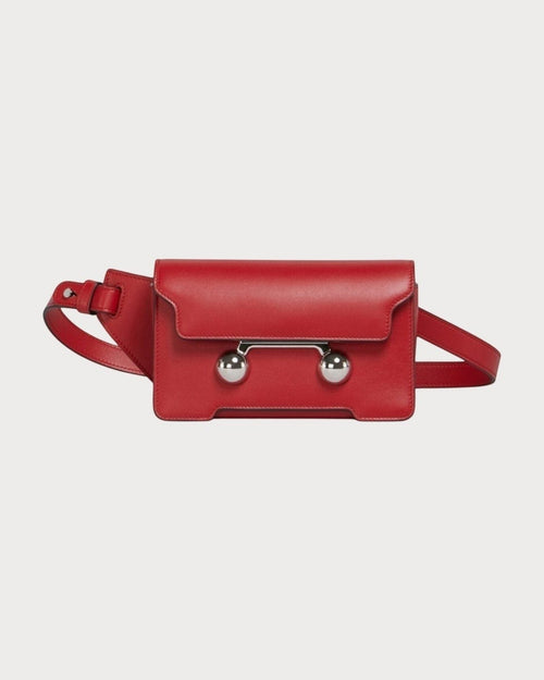 MARNI Red Leather Trunkaroo Crossbody Bag | 瑪尼 手袋 (紅色) - LondonKelly 英國名牌代購