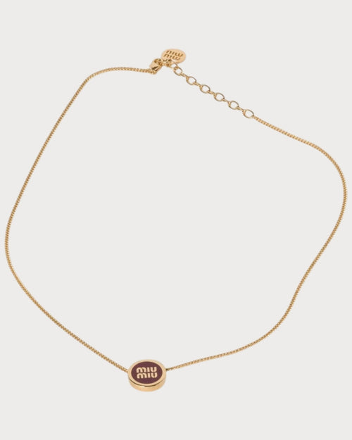 MIU MIU Metal Necklace | 繆繆 頸鏈 (多色) - LONDONKELLY 英國名牌代購