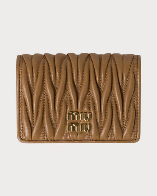MIU MIU Nappa Leather Card Holder | 繆繆 卡套銀包 (多色) - LONDONKELLY 英國名牌代購