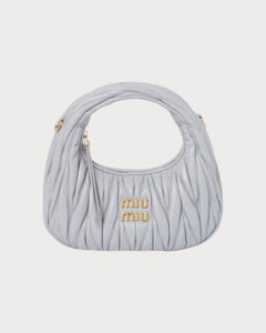 MIU MIU Wander Matelasse Nappa Leather Hobo Mini-Bag | 繆繆 迷你手袋 (多色) - LondonKelly 英國名牌代購