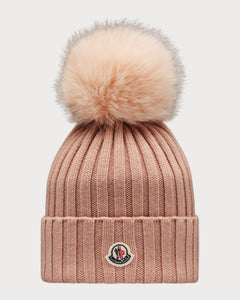 MONCLER Beanie with Pom Pom Wool(4 Colors) - LONDONKELLY 英國名牌代購