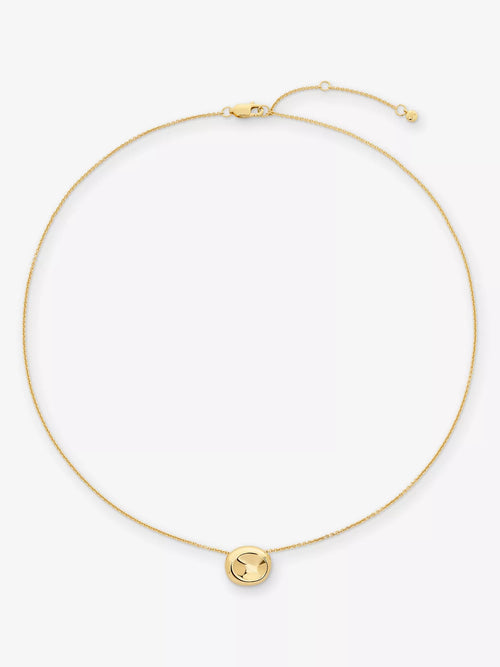 MONICA VINADER Aria 18ct Yellow Gold Vermeil Necklace | 頸鏈 (金色) - LondonKelly 英國名牌代購