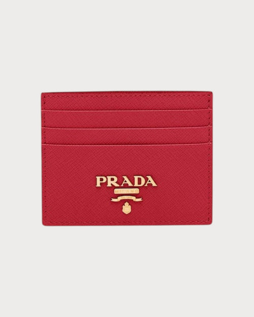 PRADA 1MC025 Saffiano Leather Card Holder | 普拉達 卡套 (多色) - LONDONKELLY 英國名牌代購