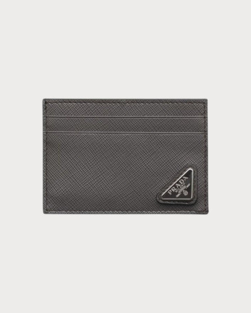 PRADA 2MC047 Men's Saffiano Leather Money Clip Card Holder | 普拉達 男仕卡套 (多色) - LONDONKELLY 英國名牌代購