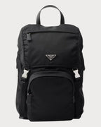 PRADA Re - Nylon and Saffiano Leather Backpack | 普拉達 男仕背囊 (黑色) - LondonKelly 英國名牌代購