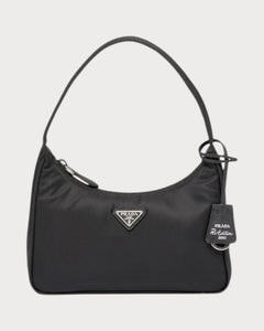 PRADA Re-Nylon Re-Edition 2000 Shoulder Bag | 普拉達 腋下袋 (Black)