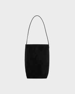 THE ROW Park Medium Suede Tote | 手袋 (黑色) - LONDONKELLY 英國名牌代購